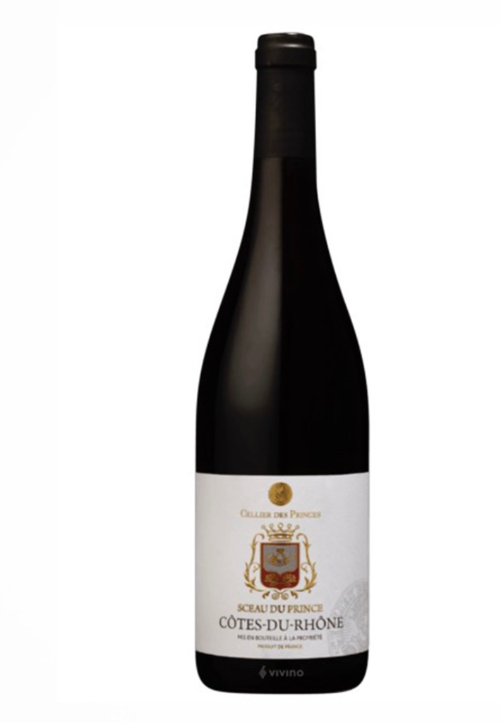 Cellier Der Princes Cotes-du-Rhone Sceau du Prince 750 ml.